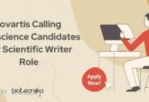 Novartis Scientific Writer Job For Life Sciences Candidates, Apply Online Novartis Scientific Writer Job