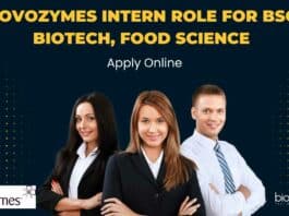 Novozymes Intern BSc Biotech
