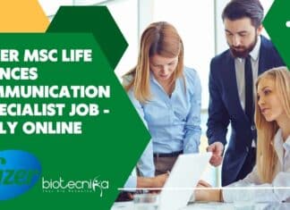 Pfizer MSc Life Sciences Communications