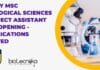 MSc Biological Sciences Project Job at Amity Institute of Click Chemistry Research and Studies Amity MSc Biological Sciences