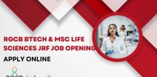 RGCB BTech Life Sciences