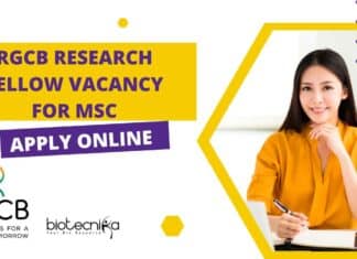 RGCB Cell Culture Vacancy