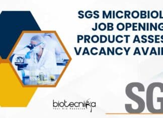 SGS Microbiology Job Opening