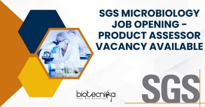 SGS Microbiology Job Opening