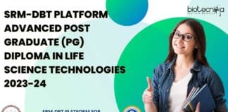 SRM-DBT Platform Admissions 2023-24