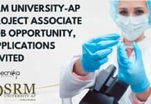 SRM University-AP Project Associate