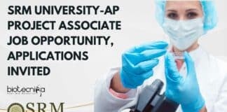 SRM University-AP Project Associate