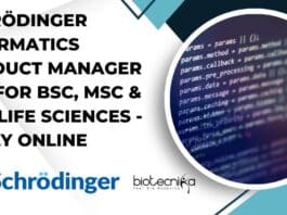 Schrödinger Informatics Product Manager