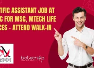 Scientific Assistant Job