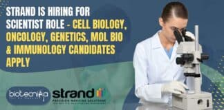 Strand Hiring For Scientist