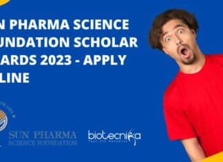 Sun Pharma Scholar Awards