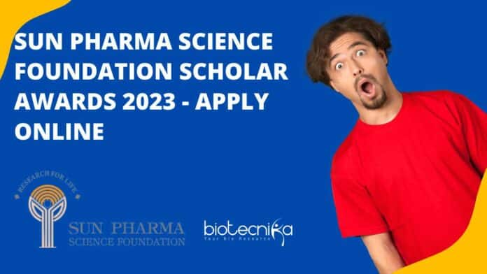 Sun Pharma Scholar Awards