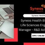 Syneos Health R&D Job