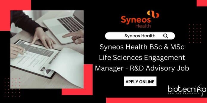 Syneos Health R&D Job