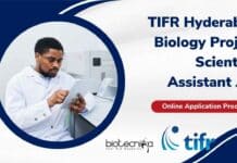 TIFR Hyderabad Biology Project