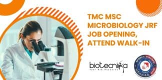 MSc Microbiology JRF Job at TMC Mumbai - Attend Walk-In-Interview