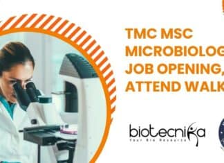 MSc Microbiology JRF Job at TMC Mumbai - Attend Walk-In-Interview