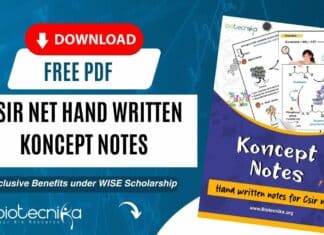 CSIR NET Koncept Notes