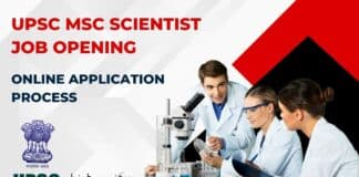 UPSC Biochemistry Scientist Recruitment