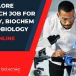 VIT Vellore Research Job For Biology, Biochem & Microbiology – Apply Online VIT Vellore Research Post