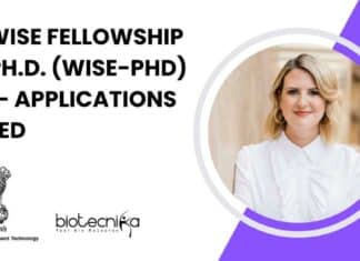WISE Fellowship for PhD