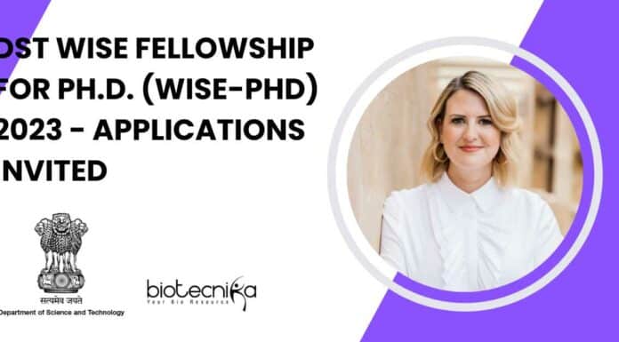 WISE Fellowship for PhD