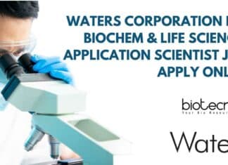 Waters Corporation BSc Biochem