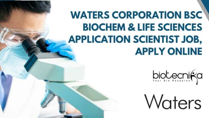 Waters Corporation BSc Biochem