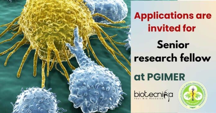 PGIMER Hiring MSc Life