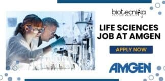 Amgen Life Sciences Job