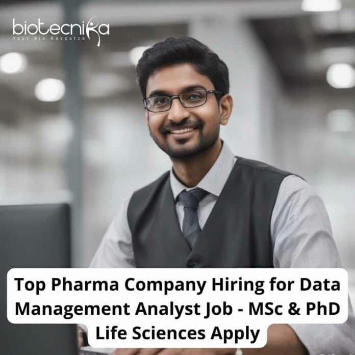 Sanofi Data Management Analyst