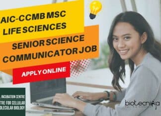 AIC-CCMB MSc Life Sciences