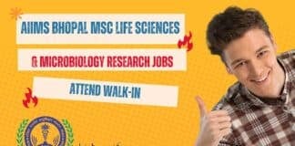 AIIMS Bhopal MSc Life Sciences