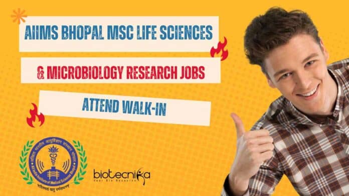 AIIMS Bhopal MSc Life Sciences