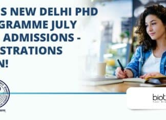 AIIMS Delhi 2023 PhD