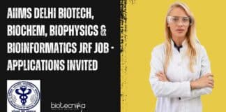 AIIMS Delhi Biotech Biochem