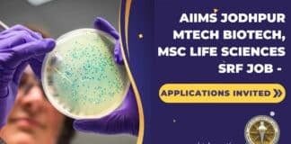 AIIMS Jodhpur MTech Biotech