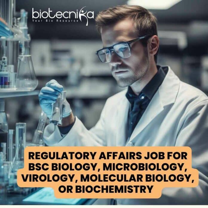 Merck BSc Regulatory Affairs Job - Biochem, Biology, Mol Bio & Microbiology Apply