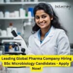 BSc Job Goa at Cipla
