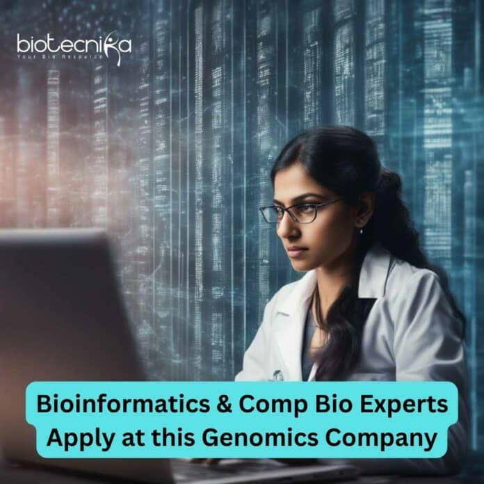 Bioinformatics Programming Associate Job