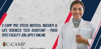 C-CAMP MSc BTech Biotech