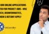 CSIR-IIIM Online Applications Invited For Project Jobs – MSc Biotech, Bioinformatics, Biochem & Botany Apply CSIR-IIIM Project Jobs