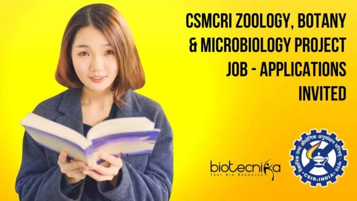 CSMCRI Zoology Botany
