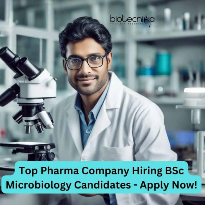 Cipla Jobs For BSc