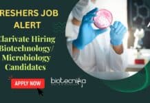 Freshers Job Alert – Clarivate Content Editor – Clinical Studies Job For Biotech / Microbiology Freshers Biotech Microbiology Job