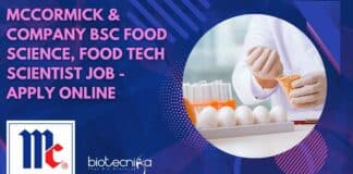 Food Tech Scientist Job