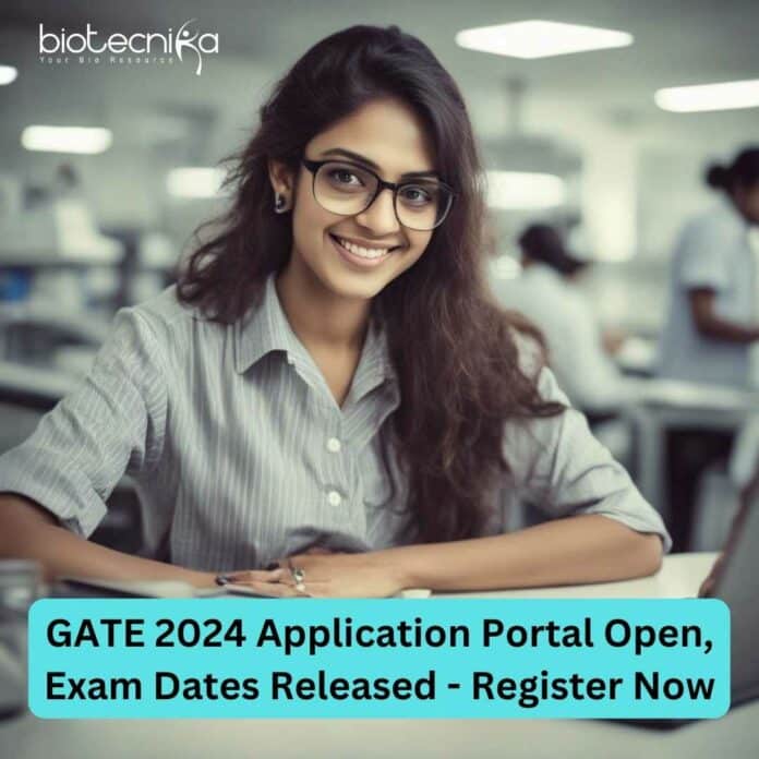GATE 2024 Exam Application Portal Open