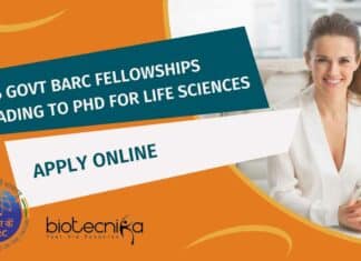 Govt BARC Fellowships Leading