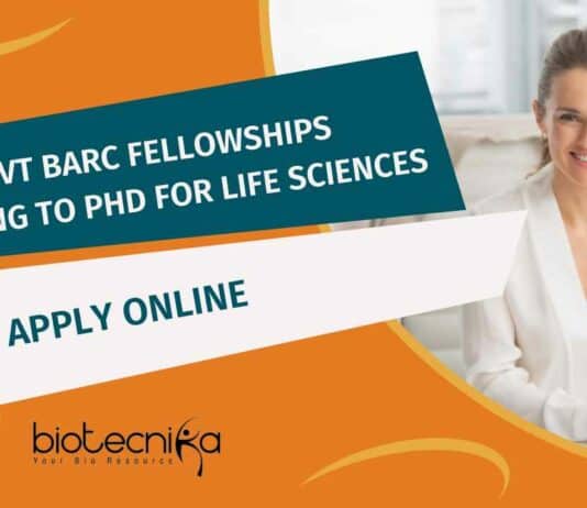 Govt BARC Fellowships Leading