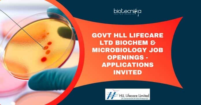 Govt HLL Lifecare Ltd Biochem